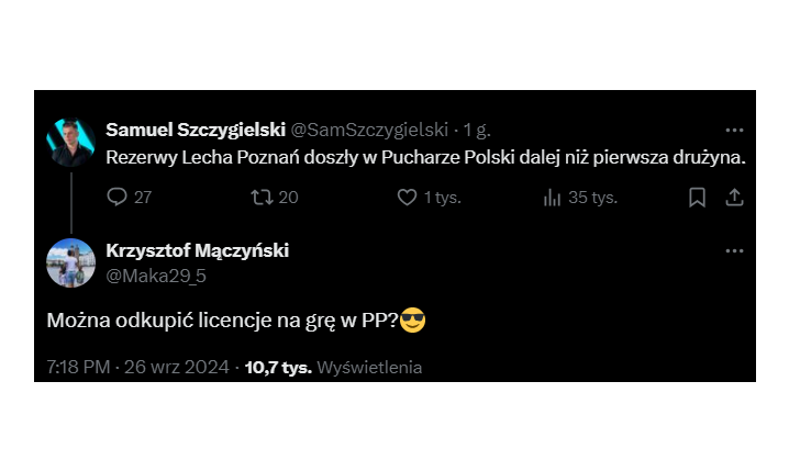 Krzysztof Mączyński WBIJA SZPILĘ w Lecha po odpadnięciu z PP xD